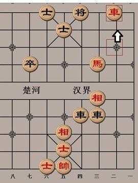 中国象棋基本杀法 —— 侧面虎