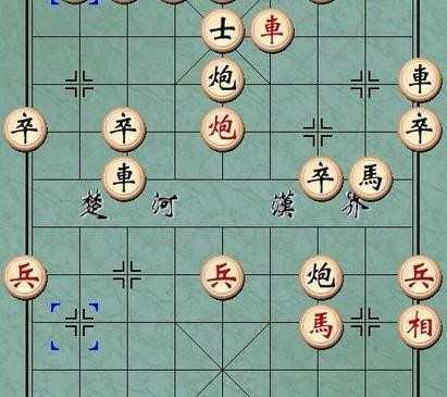 中国象棋杀法——天地炮