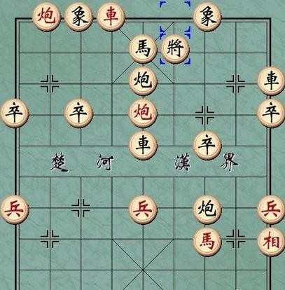 中国象棋杀法——天地炮