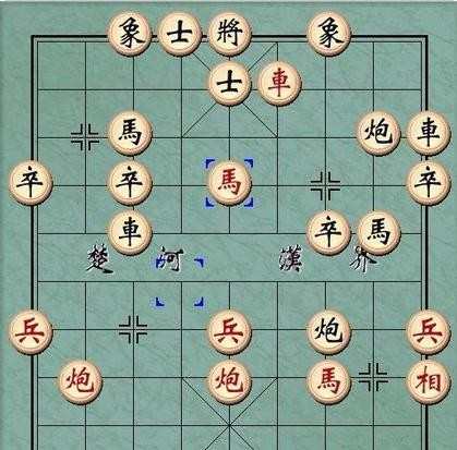 中国象棋杀法——天地炮