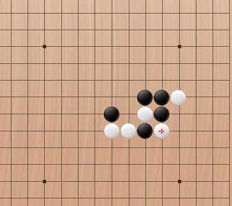 下五子棋有禁手之四四禁手图解