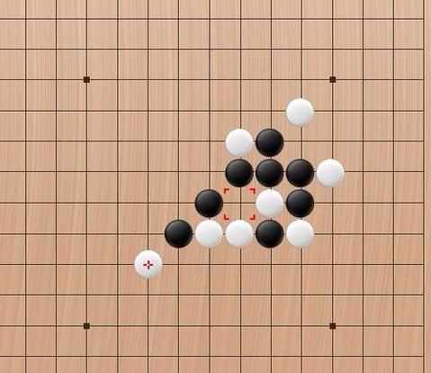 下五子棋有禁手之四四禁手图解