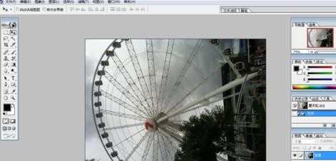 photoshop7.0如何处理图片的