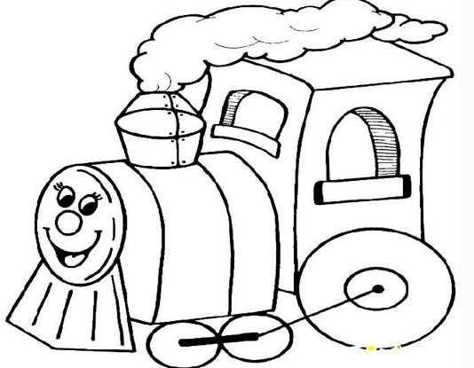 儿童画画大全简笔画小火车