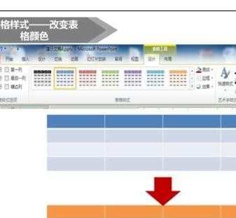 ppt2013怎么修改表格边框颜色