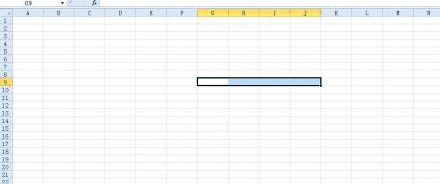 excel2010如何合并单元格