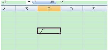 excel2007打勾符号怎么添加