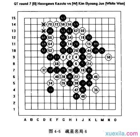 五子棋中疏星名局讲解