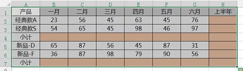 excel如何快速求和