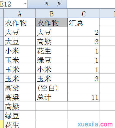 excel表格怎样分类计算数量