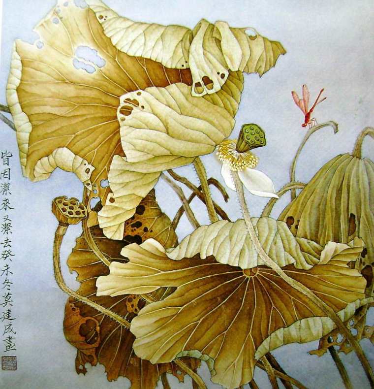 工笔画精品欣赏_工笔画精品图片