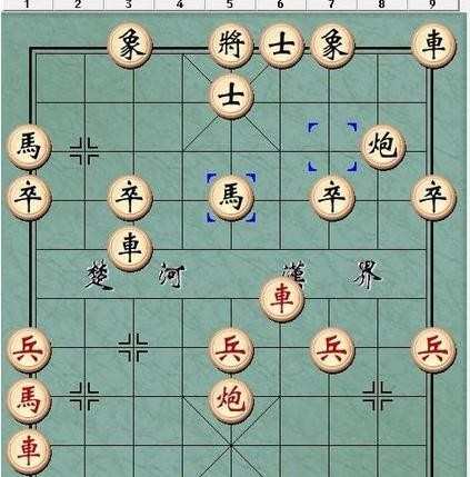 中国象棋子力理论炮的走法