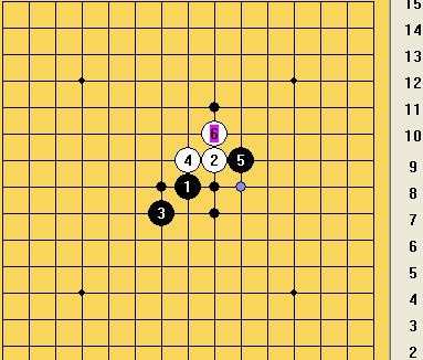 五子棋之斜月局攻略图解