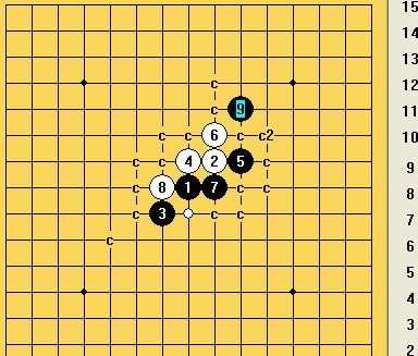 五子棋之斜月局攻略图解