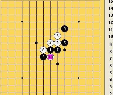 五子棋之斜月局攻略图解