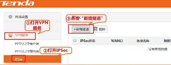腾达路由器怎么设置vpn