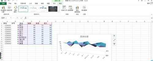 excel2010怎么制作三维曲面图