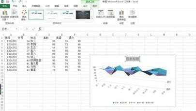 excel2010怎么制作三维曲面图