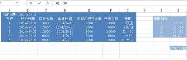 excel表格如何制作分析表