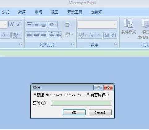 excel2007怎样加密码