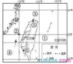 江苏泰州渔行实验学校八年级上期中考试地理试卷