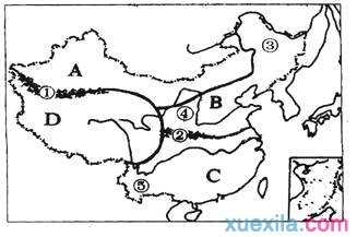 江苏泰州渔行实验学校八年级上期中考试地理试卷