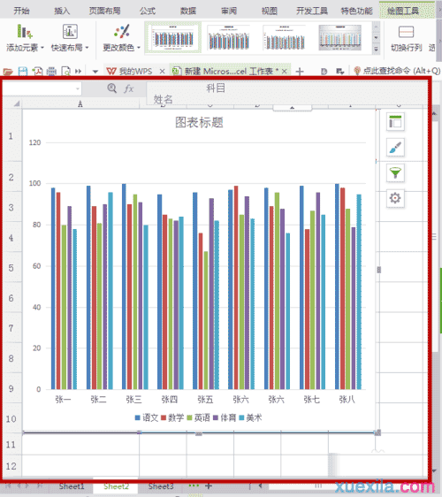 excel表格怎么插入图表