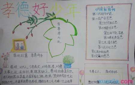 小学生听党的话做好少年手抄报内容资料图片大全