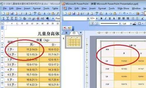 如何复制word中的简历表格到ppt