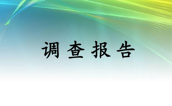 2017交通事故调查报告范文