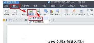 wps文档怎样插入图片