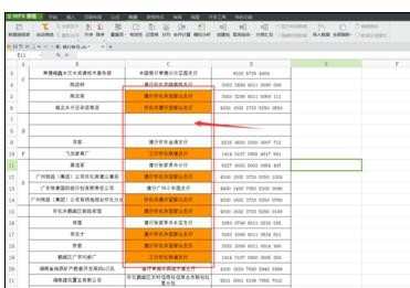 wps表格怎样标记相同数据