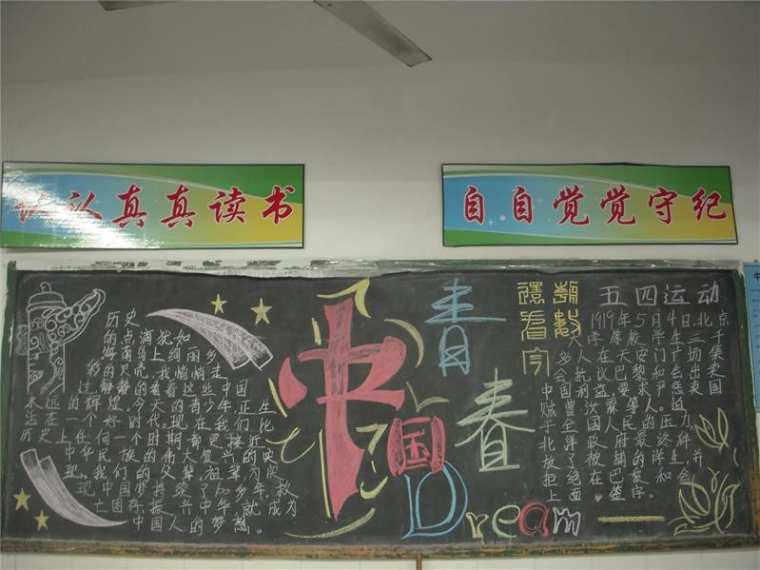 高中漂亮黑板报设计图案大全