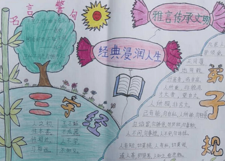 2017小学生关于春节传统文化手抄报的内容资