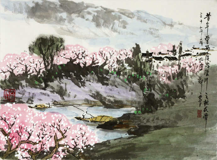 山水风景装饰画精品图片