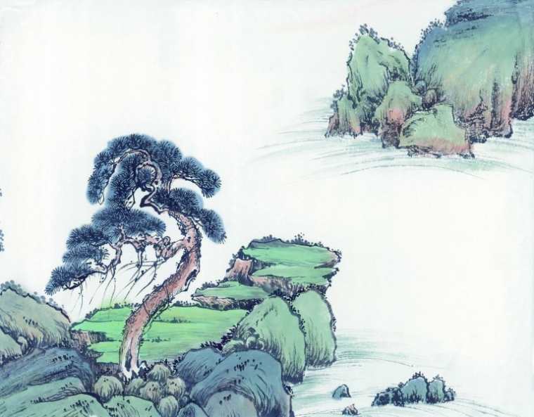 山水风景装饰画精品图片