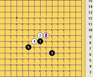 五子棋之游星局攻略01讲解