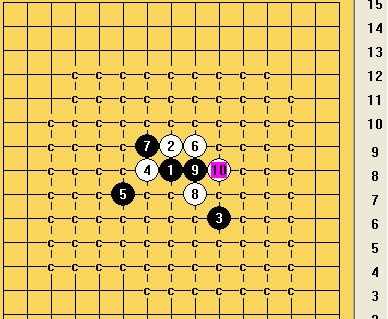 五子棋之游星局攻略01讲解