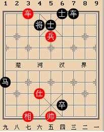 中国象棋实战残局中的车炮兵巧杀