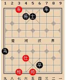 中国象棋实战残局中的车炮兵巧杀