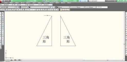 CAD对图形镜像时怎么使文字不变