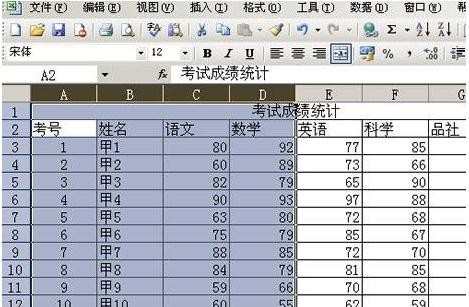 excel如何分区锁定工作表