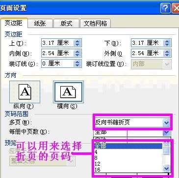 word2003如何页面设置图解