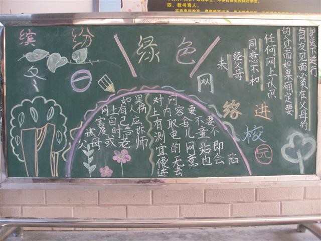 网络安全黑板报宣传