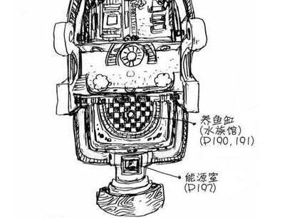 海贼王阳光号素描铅笔画图片