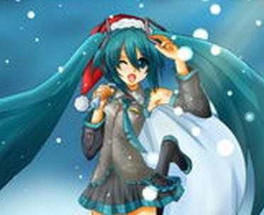 动漫初音画画图片