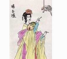 q版人物素描画女图片