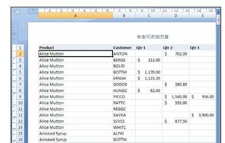 excel2007怎么载入内置模板