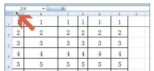 excel2007平均分布各行各列的方法