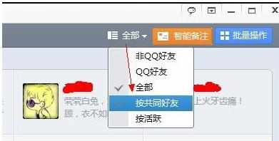 qq怎么看共同好友_qq如何看共同好友